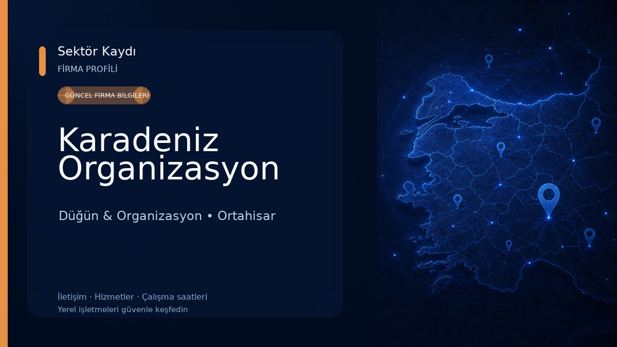 Karadeniz Organizasyon Düğün & Organizasyon