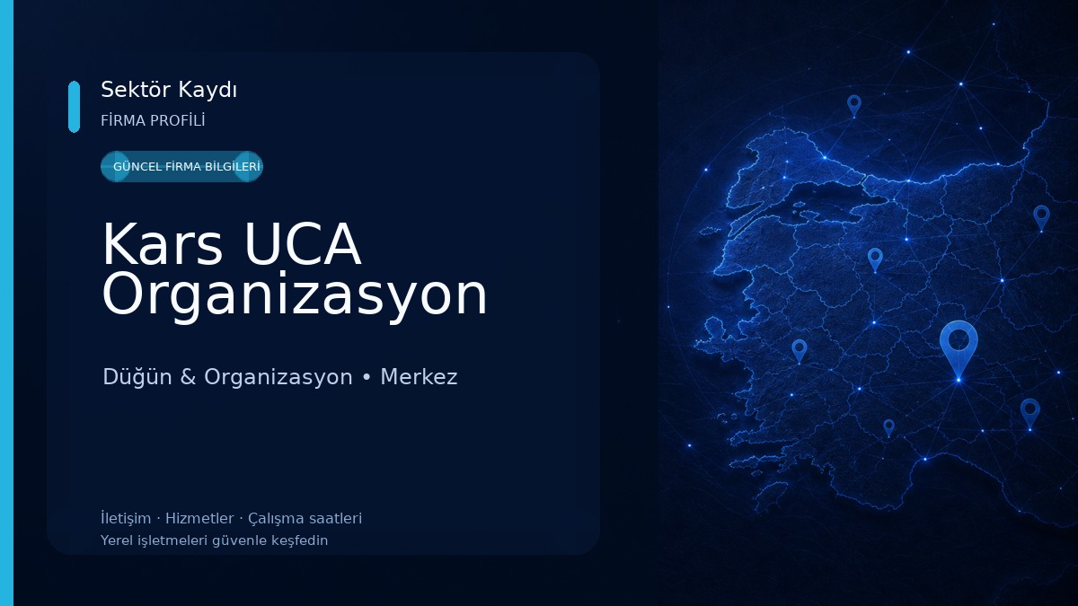 Kars UCA Organizasyon Düğün & Organizasyon