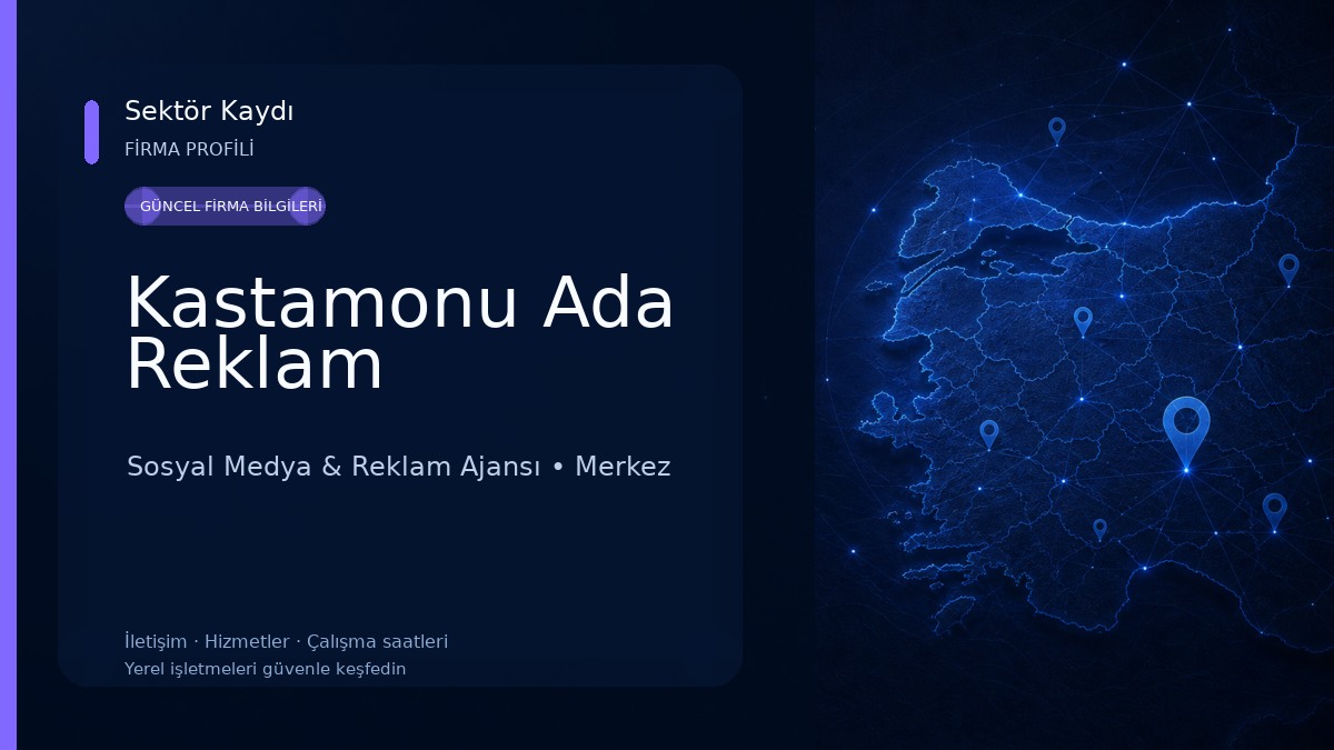 Kastamonu Ada Reklam 