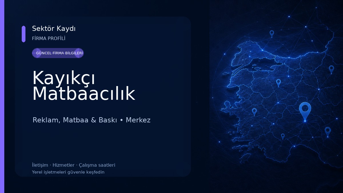 Kayıkçı Matbaacılık 