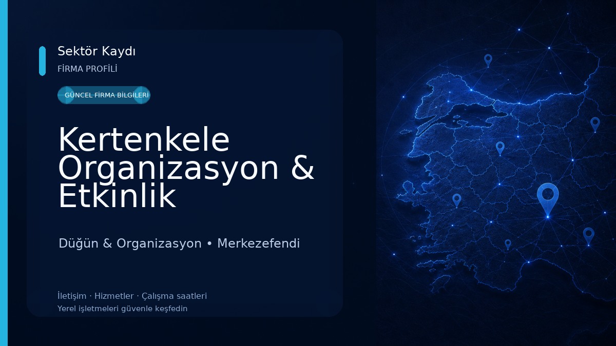 Kertenkele Organizasyon & Etkinlik Planlama Hizmetleri Düğün & Organizasyon