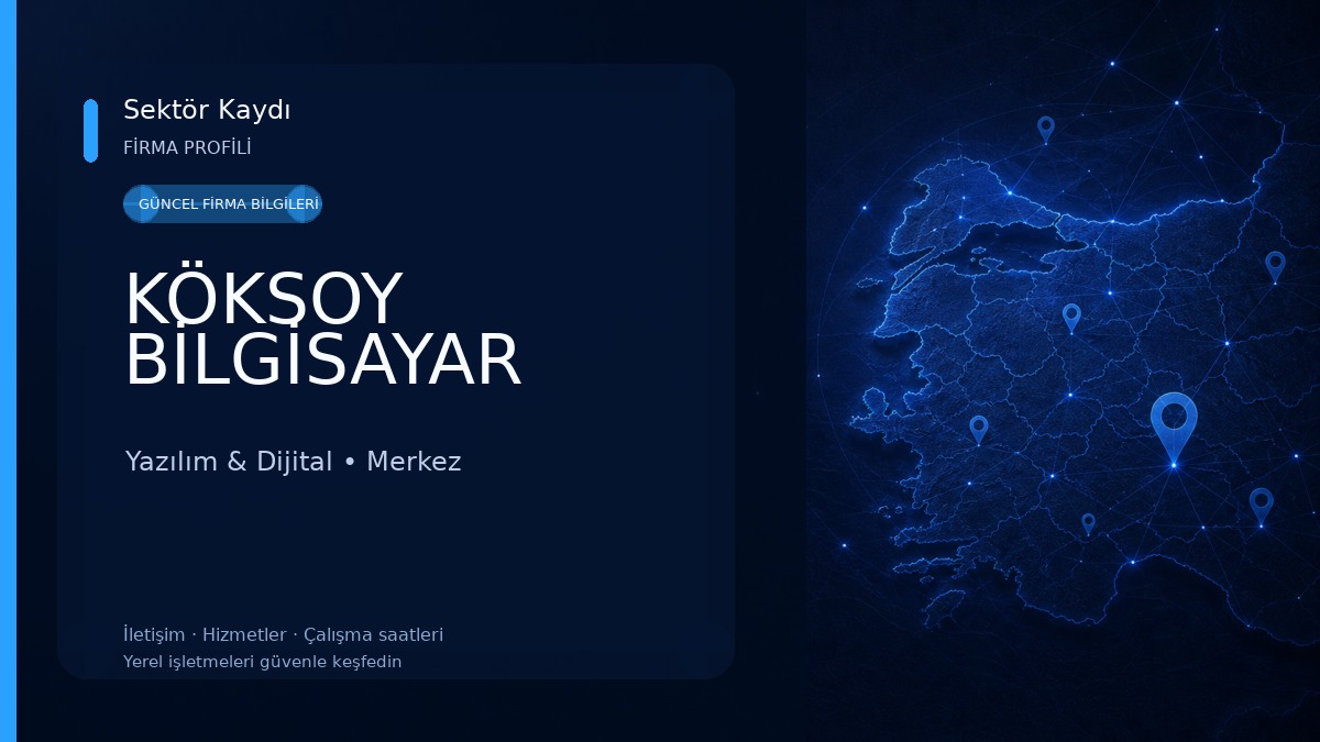 KÖKSOY BİLGİSAYAR
