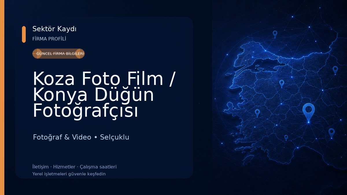Koza Foto Film / Konya Düğün Fotoğrafçısı