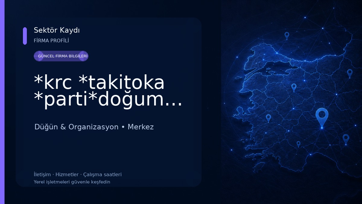 *krc *takitoka *parti*doğumgünü*Nisan*düğün*sünnet*