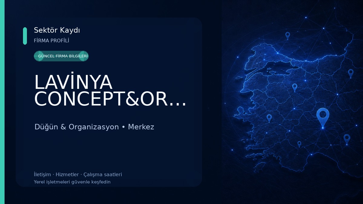 LAVİNYA CONCEPT&ORGANİZASYON 