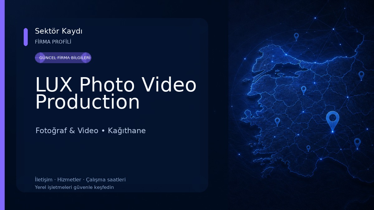 LUX Photo Video Production Fotoğraf & Video