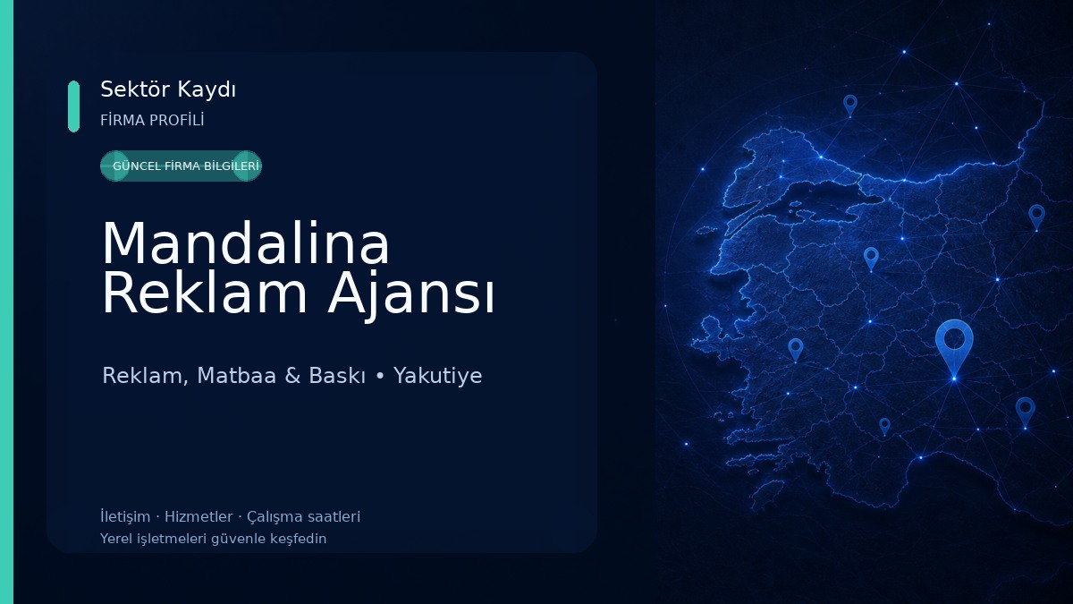Mandalina Reklam Ajansı Reklam, Matbaa & Baskı