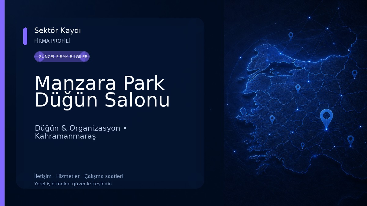 Manzara Park Düğün Salonu Düğün & Organizasyon