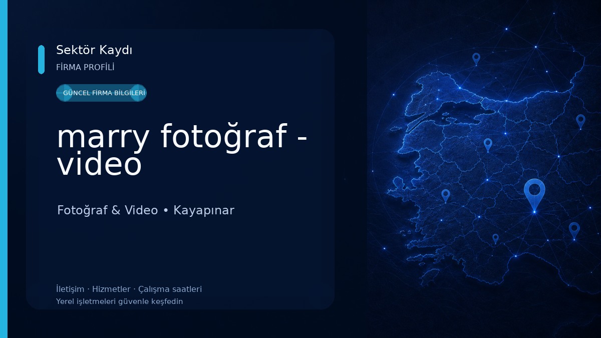 marry fotoğraf - video
