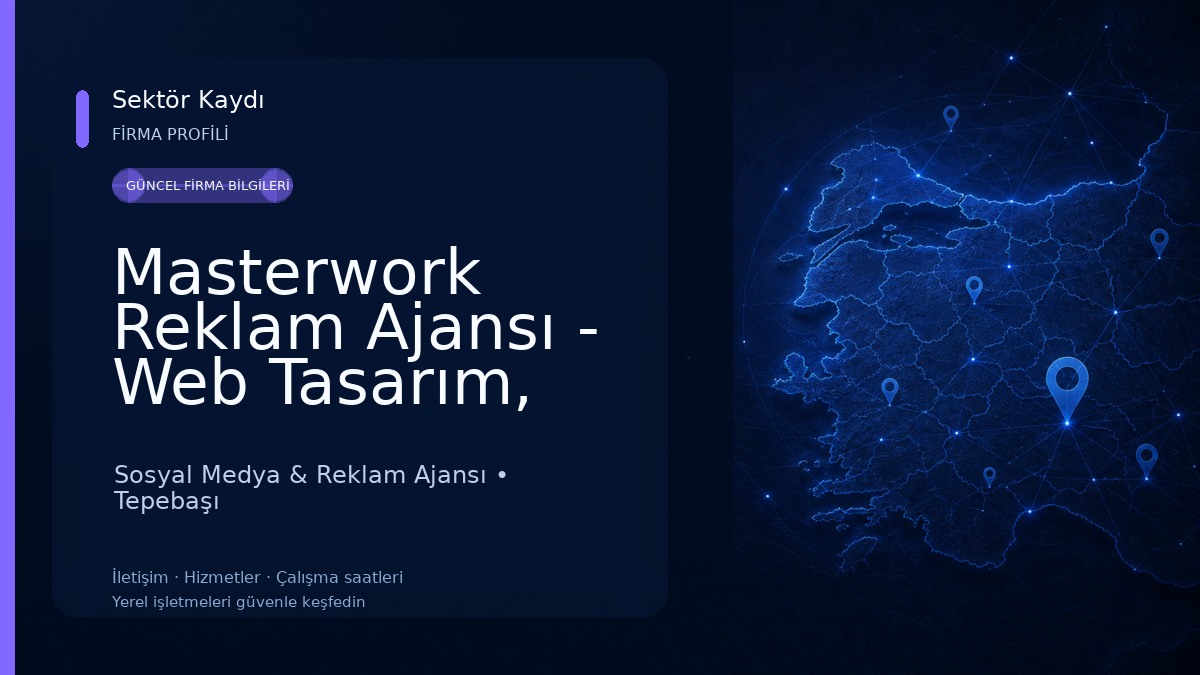 Masterwork Reklam Ajansı - Web Tasarım, SEO ve Sosyal Medya Danışmanlığı Sosyal Medya & Reklam Ajansı