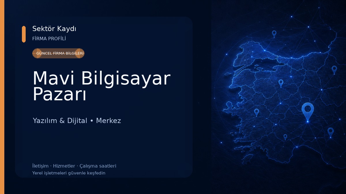 Mavi Bilgisayar Pazarı