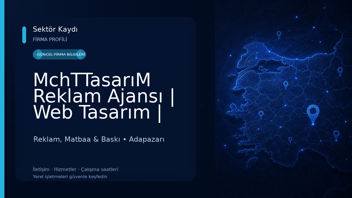 MchTTasarıM Reklam Ajansı | Web Tasarım | Sosyal Medya | Matbaa