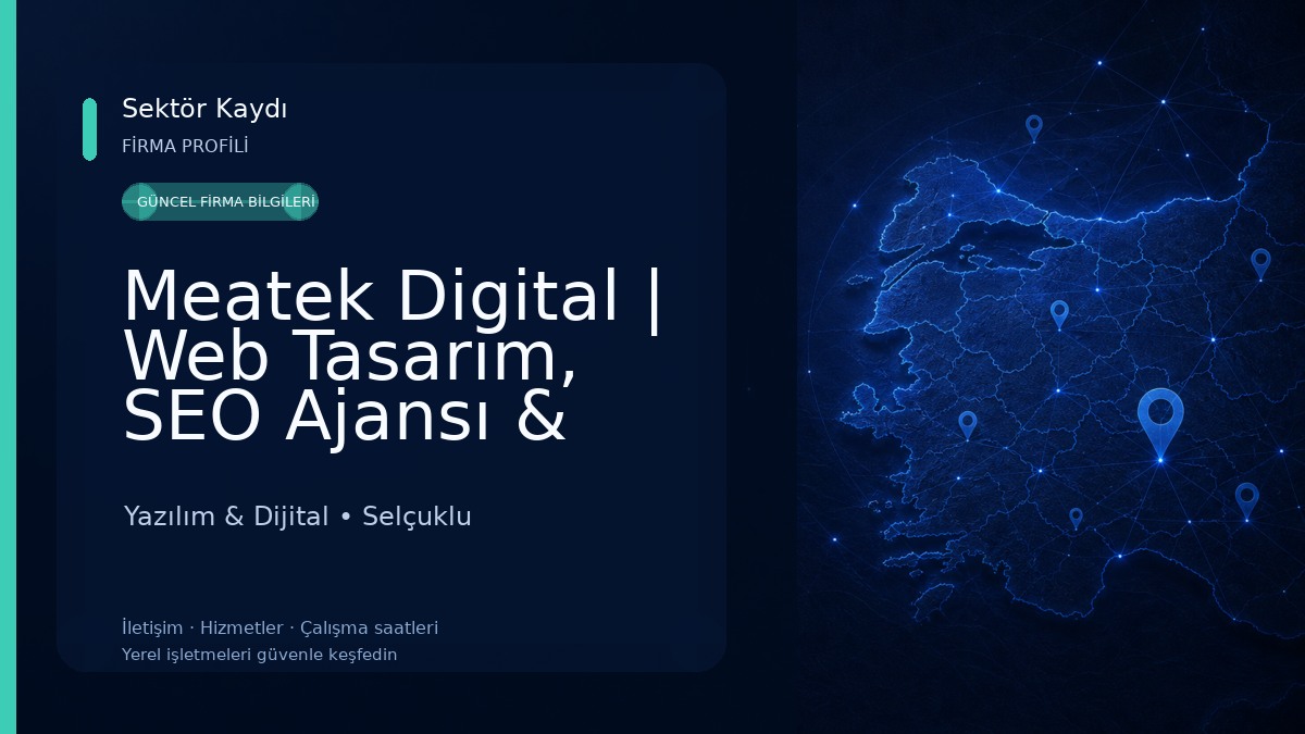 Meatek Digital | Web Tasarım, SEO Ajansı & E-Ticaret Yazılımları