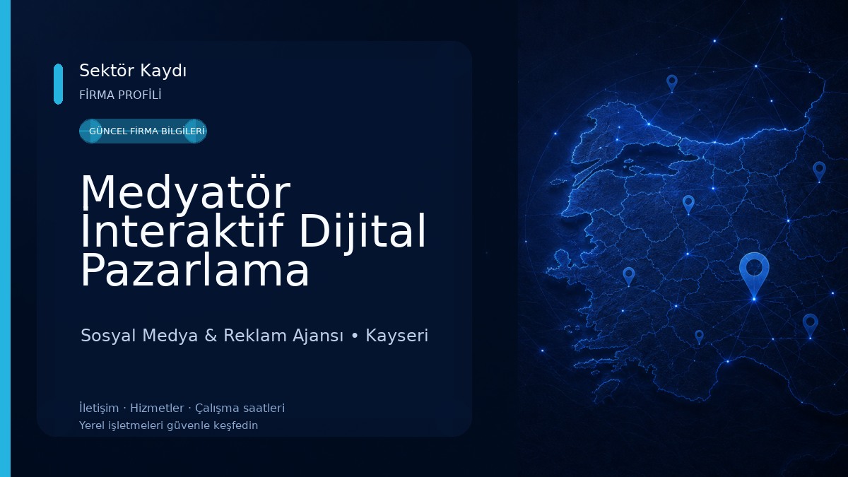 Medyatör İnteraktif Dijital Pazarlama Ajansı 