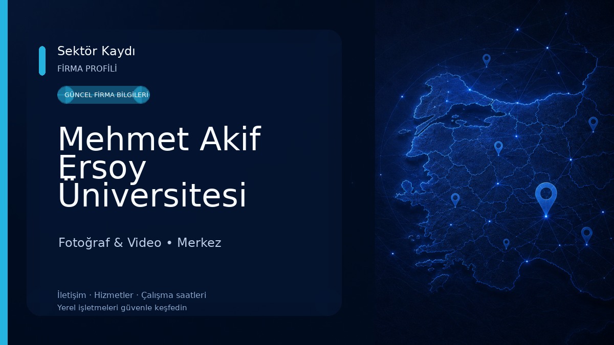 Mehmet Akif Ersoy Üniversitesi Kurumsal İletişim Uygulama ve Araştırma Merkezi 