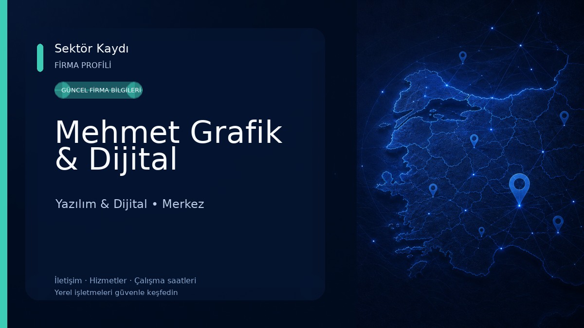 Mehmet Grafik & Dijital
