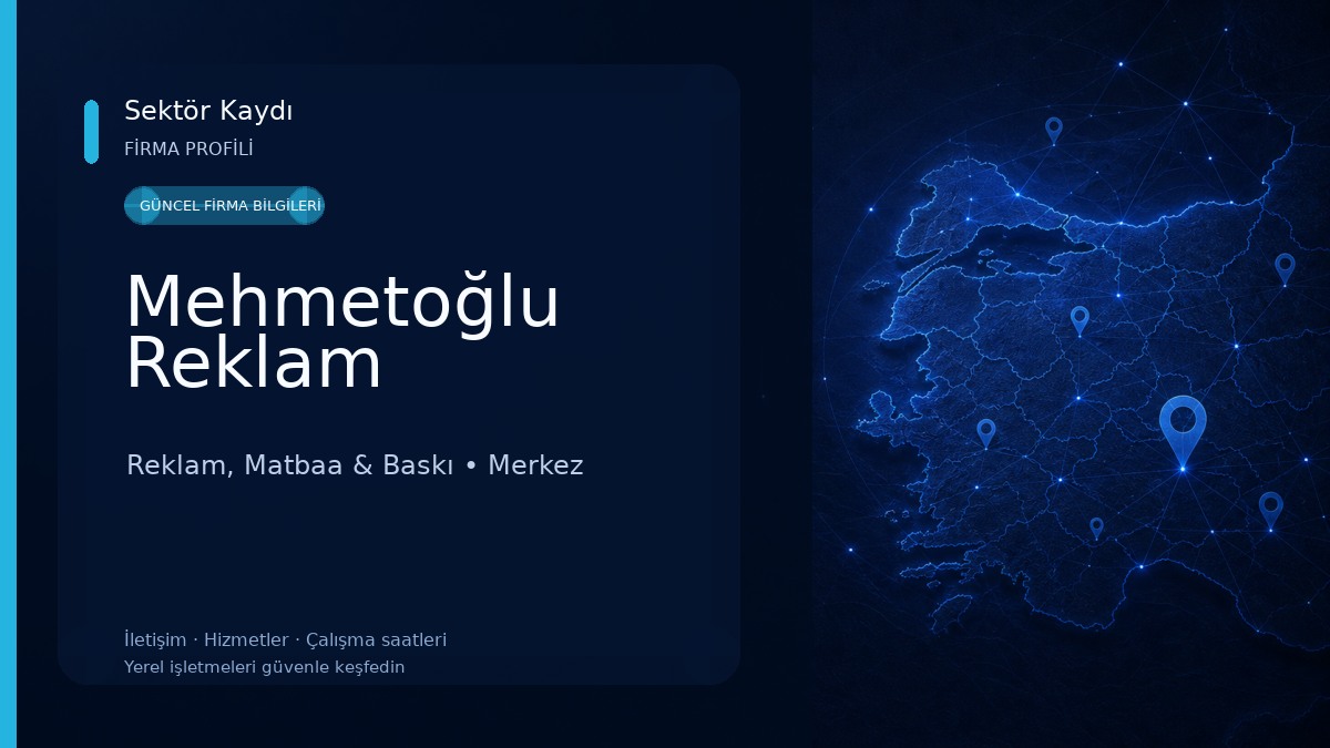 Mehmetoğlu Reklam 