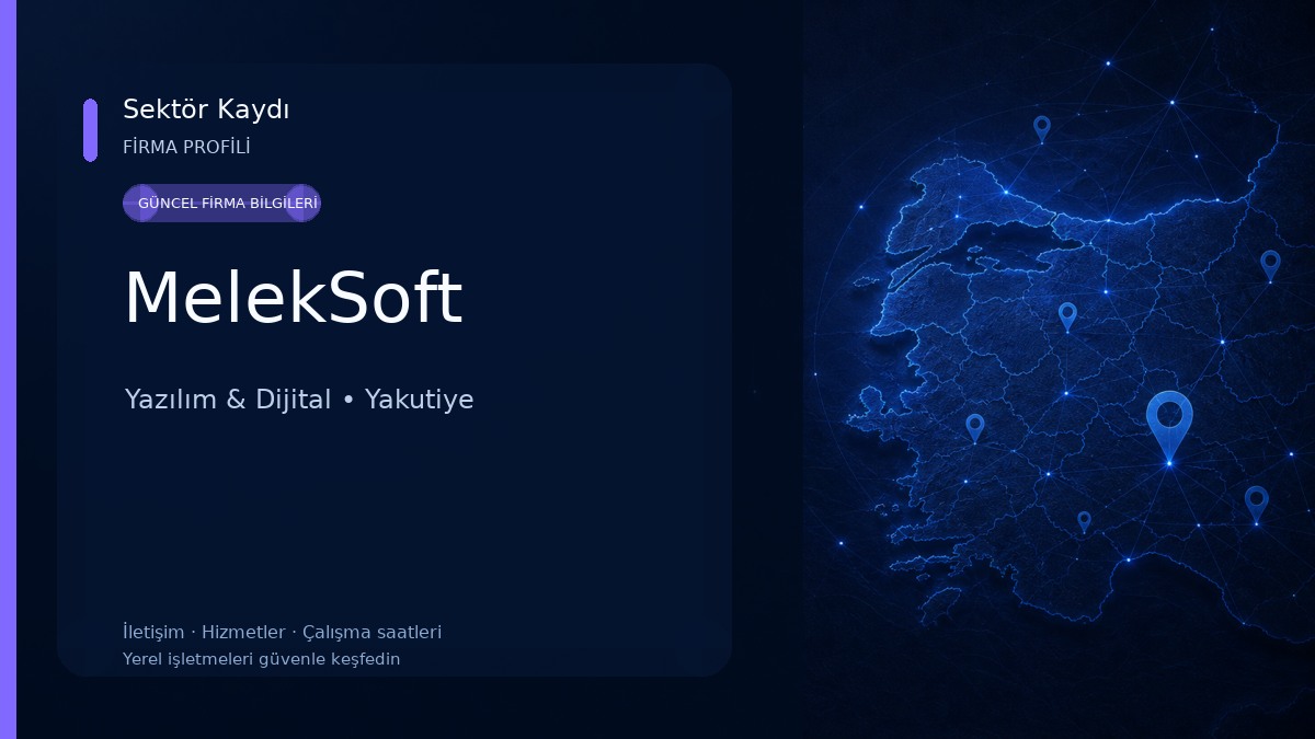 MelekSoft Yazılım & Dijital