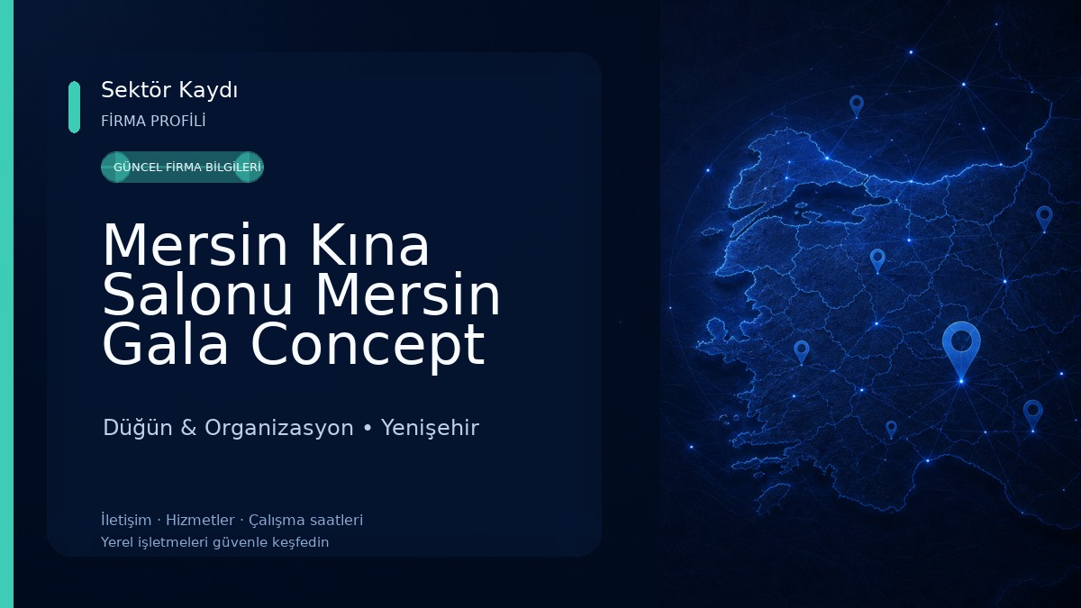 Mersin Kına Salonu Mersin Gala Concept