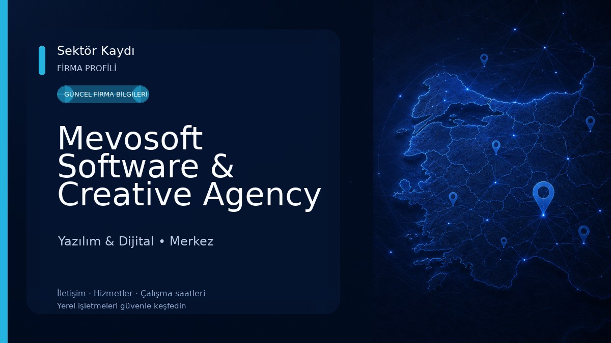 Mevosoft Software & Creative Agency 