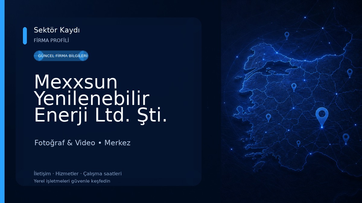 Mexxsun Yenilenebilir Enerji Ltd. Şti. Fotoğraf & Video