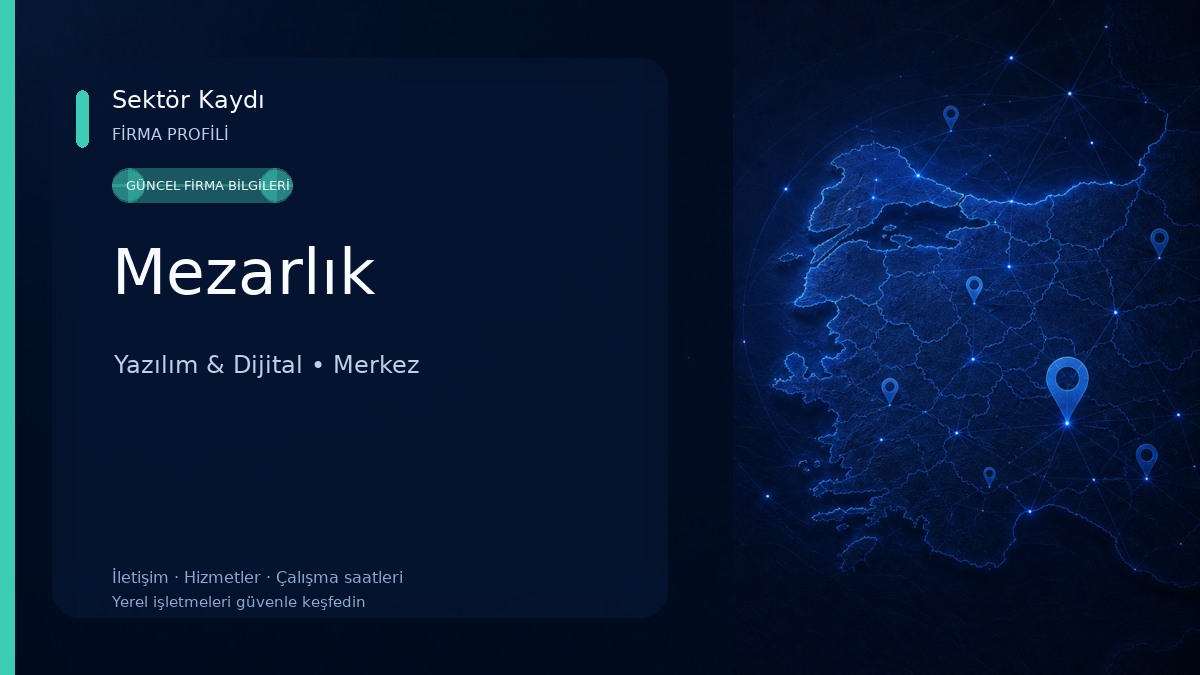 Mezarlık Yazılım & Dijital