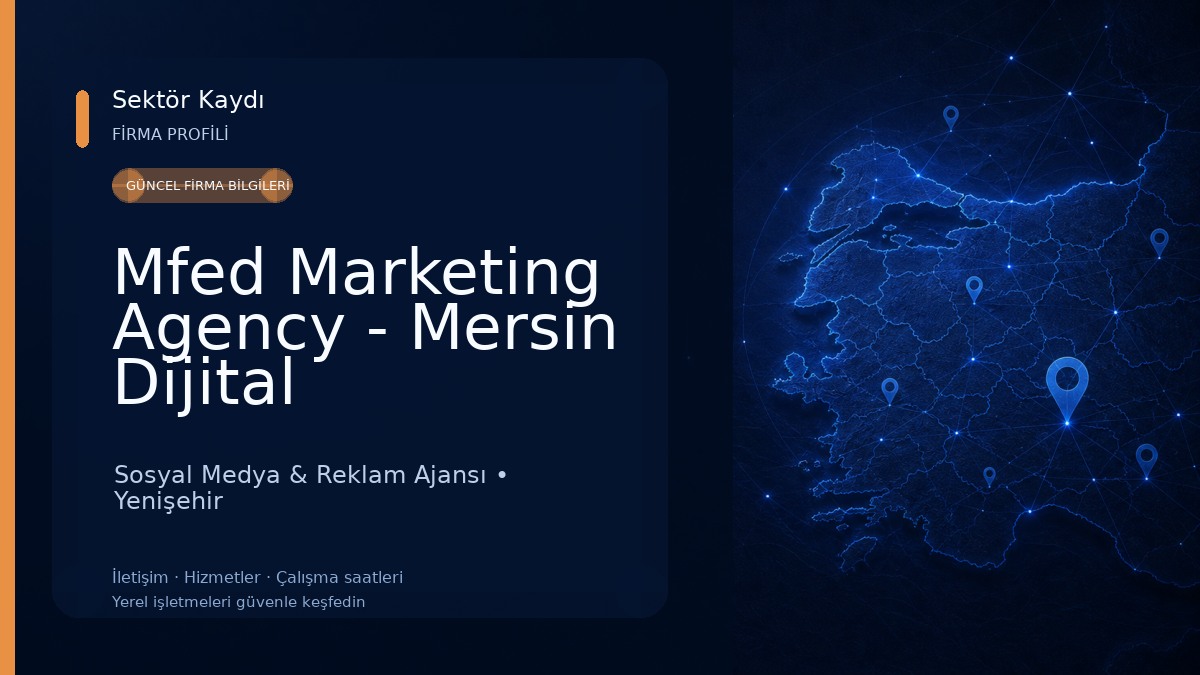 Mfed Marketing Agency - Mersin Dijital Pazarlama, Eticaret, SEO, Sosyal Medya Yönetimi Sosyal Medya & Reklam Ajansı