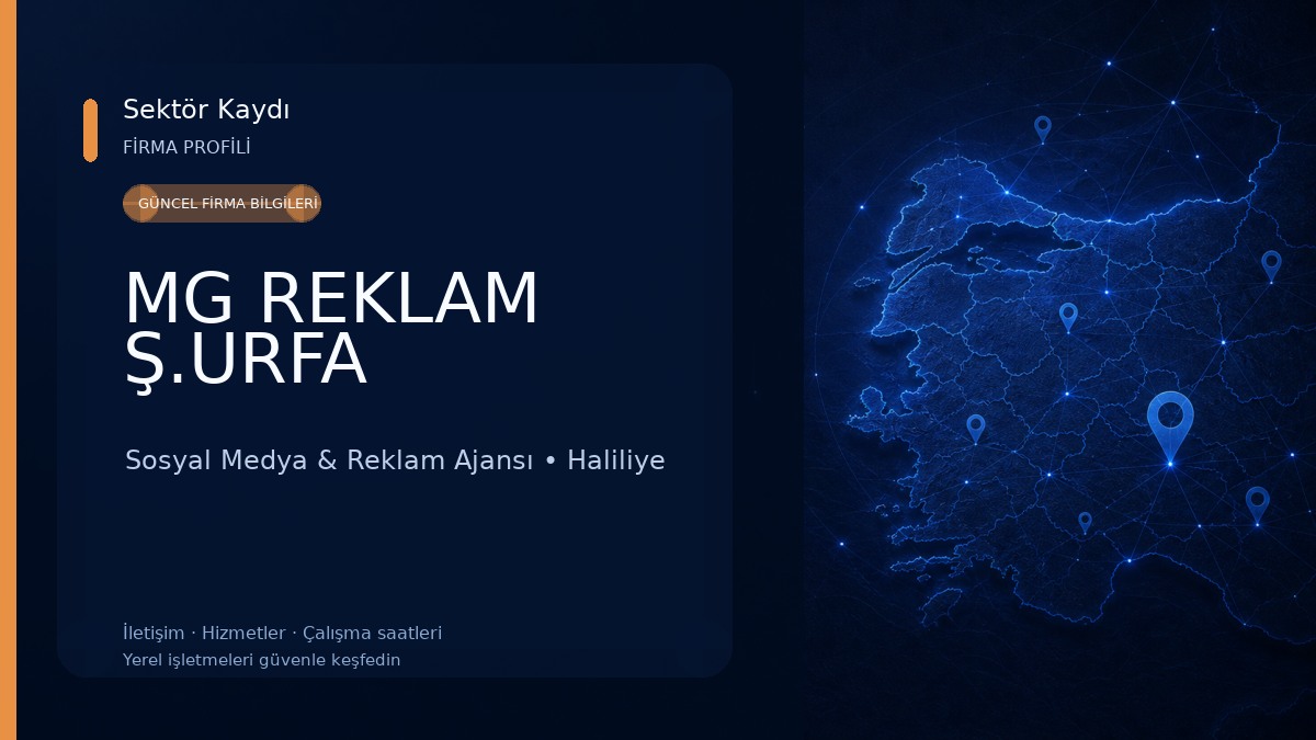 MG REKLAM Ş.URFA
