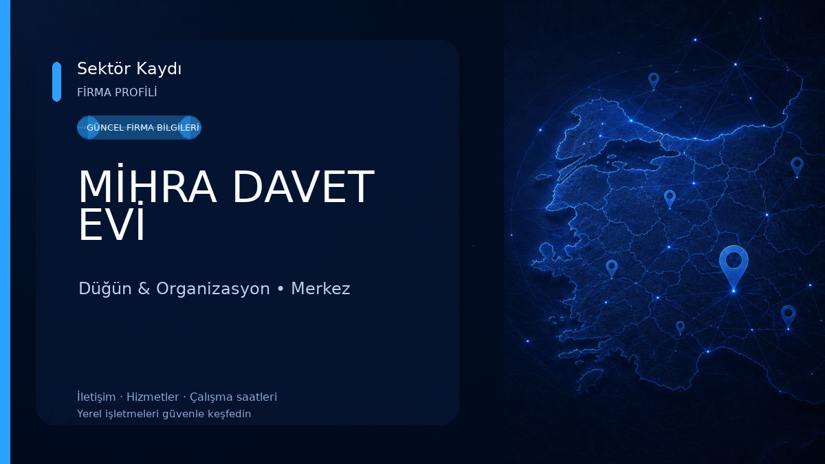 MİHRA DAVET EVİ