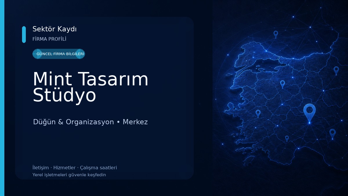 Mint Tasarım Stüdyo Düğün & Organizasyon