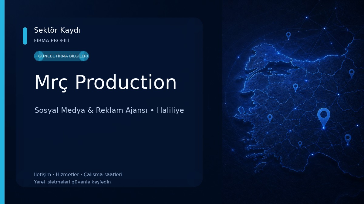 Mrç Production Sosyal Medya & Reklam Ajansı