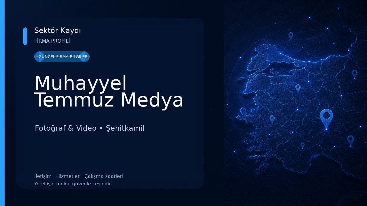Muhayyel Temmuz Medya Fotoğraf & Video