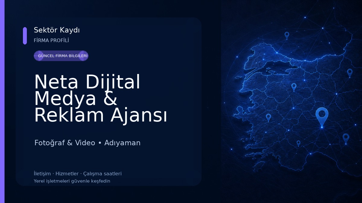 Neta Dijital Medya & Reklam Ajansı Fotoğraf & Video