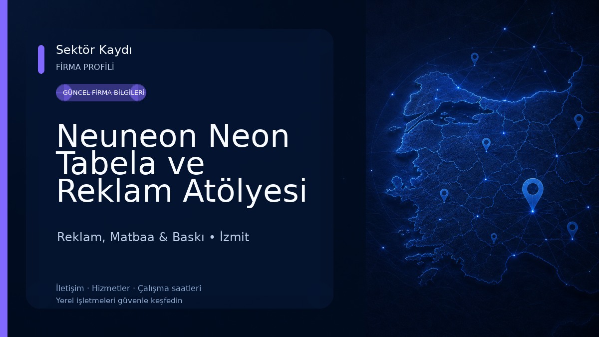 Neuneon Neon Tabela ve Reklam Atölyesi | Neon Led Tabela | Neon Logo | Neon Yazı