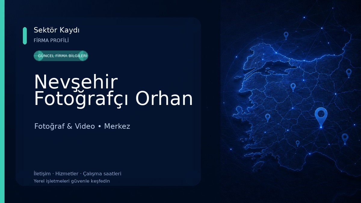 Nevşehir Fotoğrafçı Orhan Fotoğraf & Video