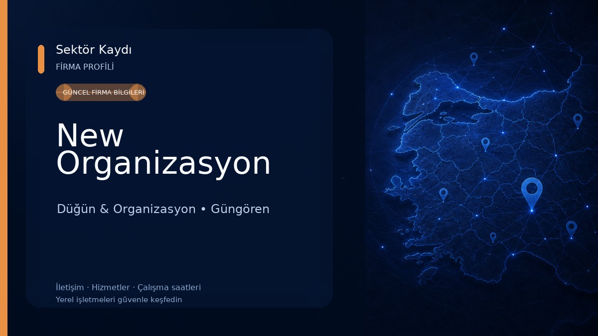New Organizasyon Düğün & Organizasyon