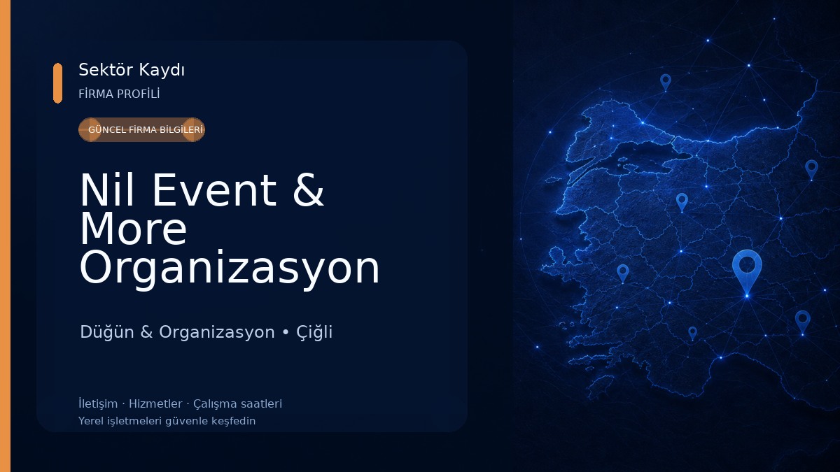 Nil Event & More Organizasyon Hizmetleri Düğün & Organizasyon