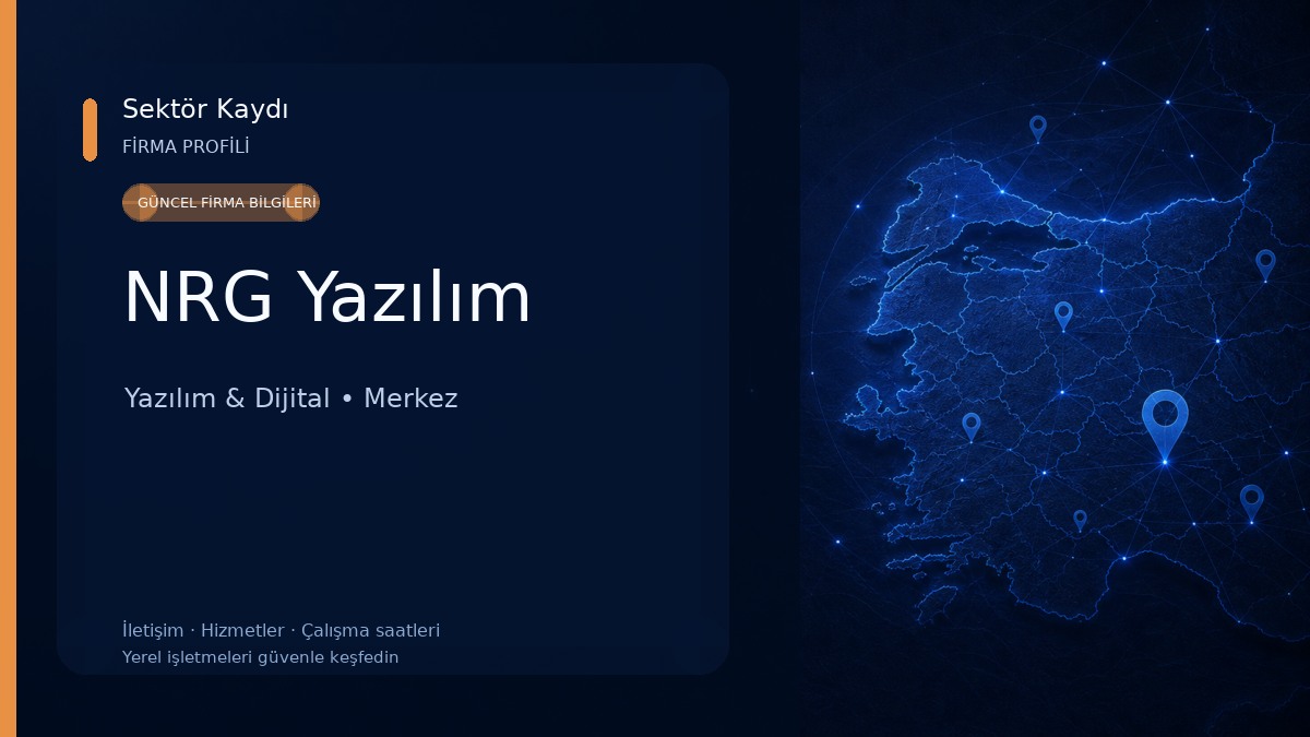 NRG Yazılım Yazılım & Dijital