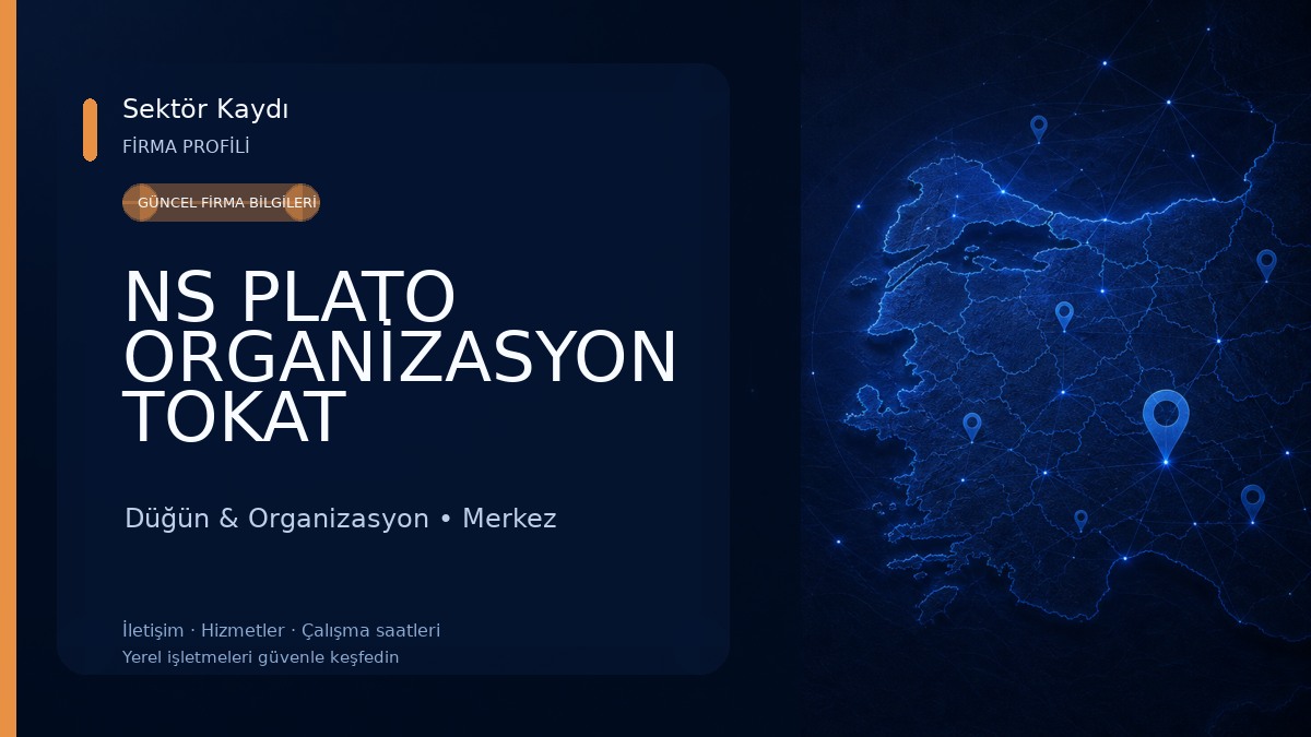 NS PLATO ORGANİZASYON TOKAT Düğün & Organizasyon