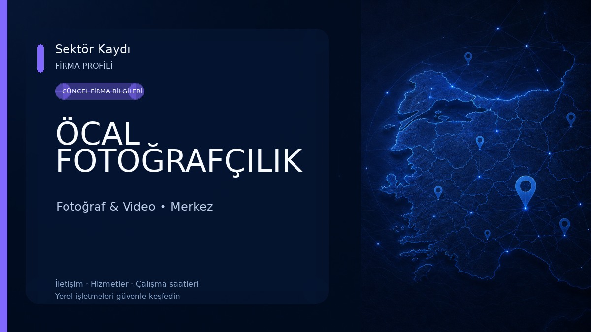 ÖCAL FOTOĞRAFÇILIK Fotoğraf & Video