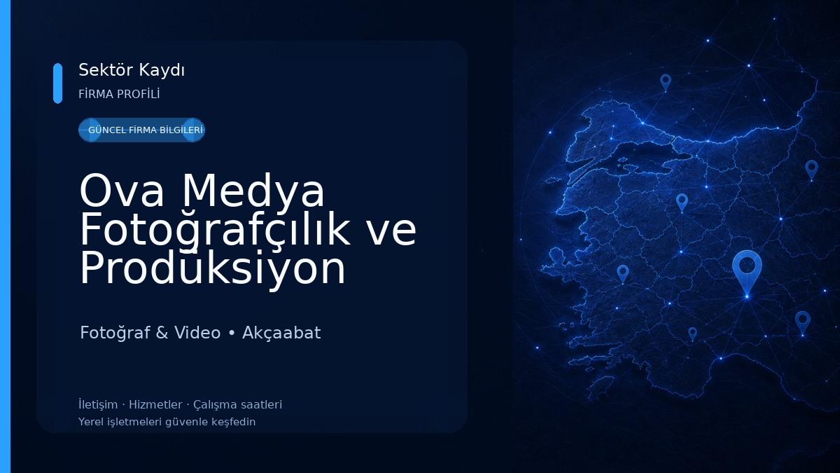 Ova Medya Fotoğrafçılık ve Prodüksiyon Fotoğraf & Video