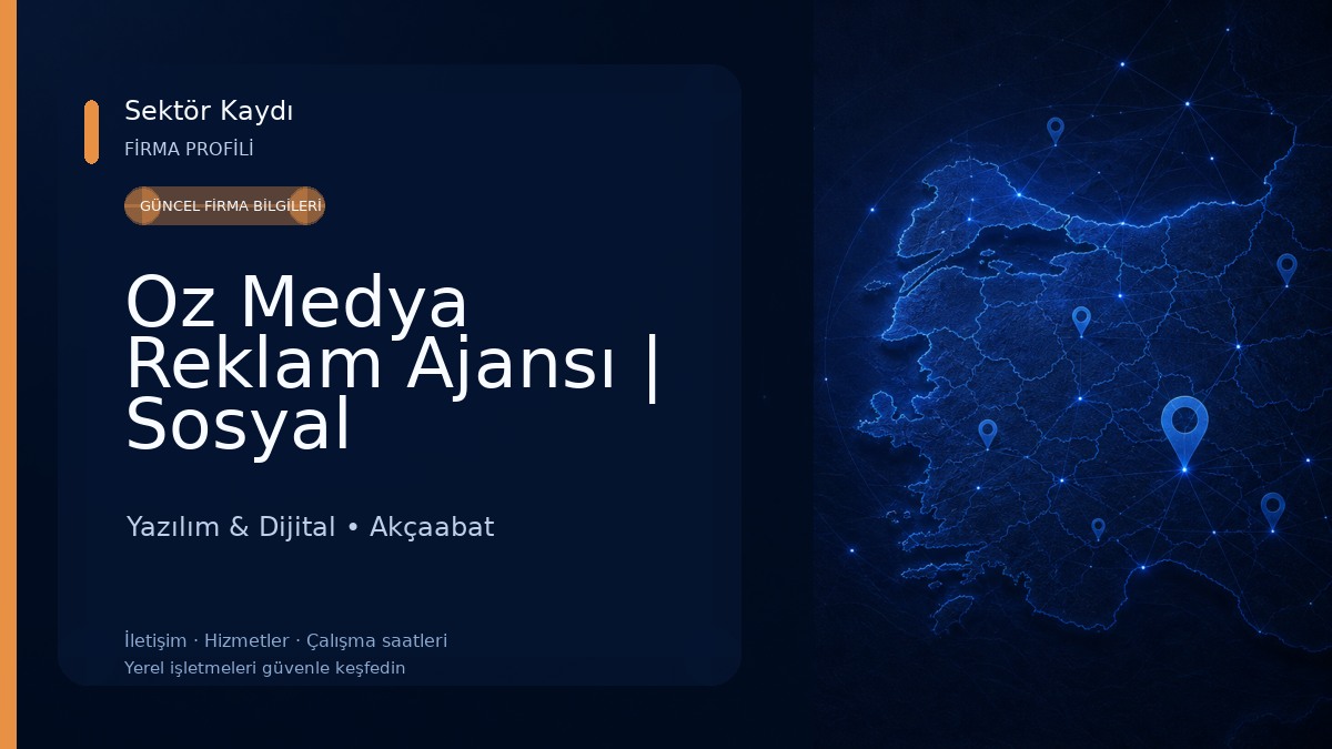 Oz Medya Reklam Ajansı | Sosyal Medya-Web Tasarım-SEO-Yazılım Yazılım & Dijital
