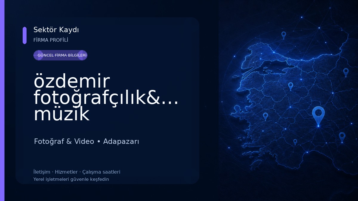 özdemir fotoğrafçılık&Can müzik organizasyon Fotoğraf & Video