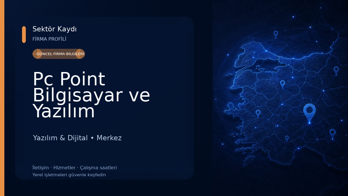 Pc Point Bilgisayar ve Yazılım 