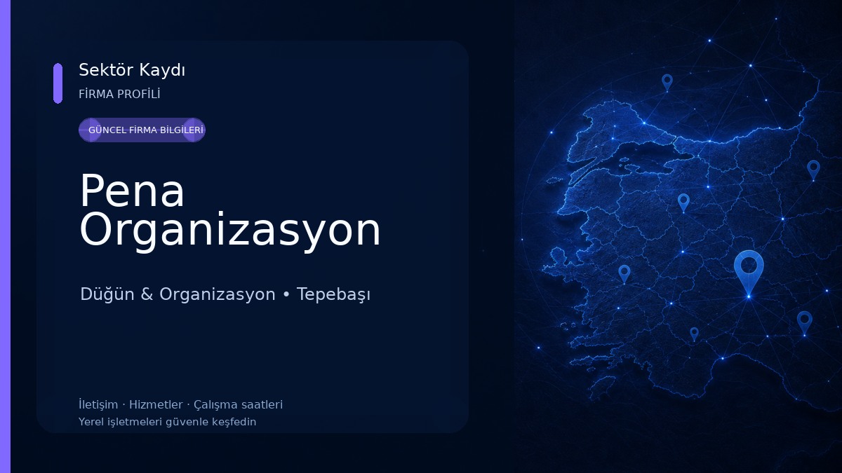 Pena Organizasyon Düğün & Organizasyon