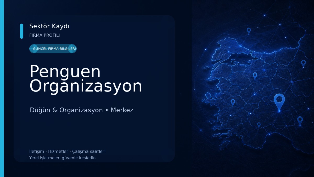 Penguen Organizasyon Düğün & Organizasyon