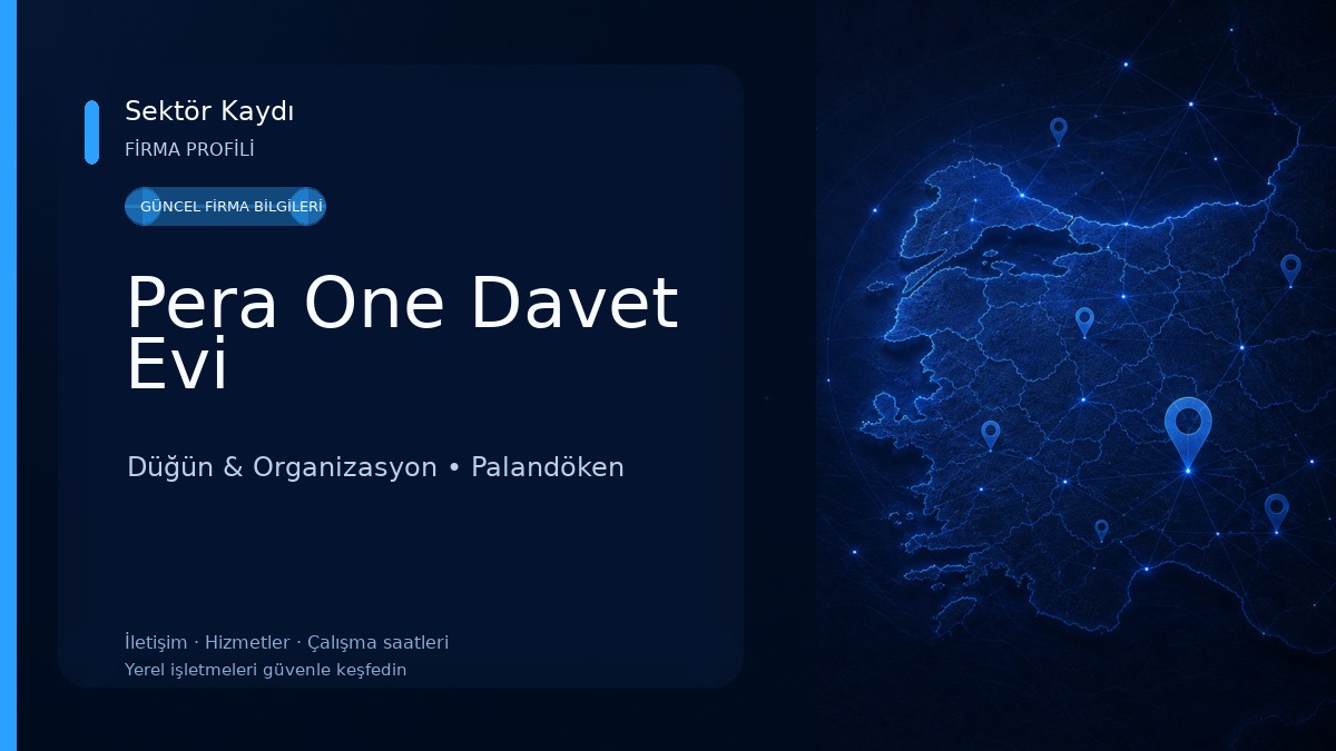 Pera One Davet Evi Düğün & Organizasyon