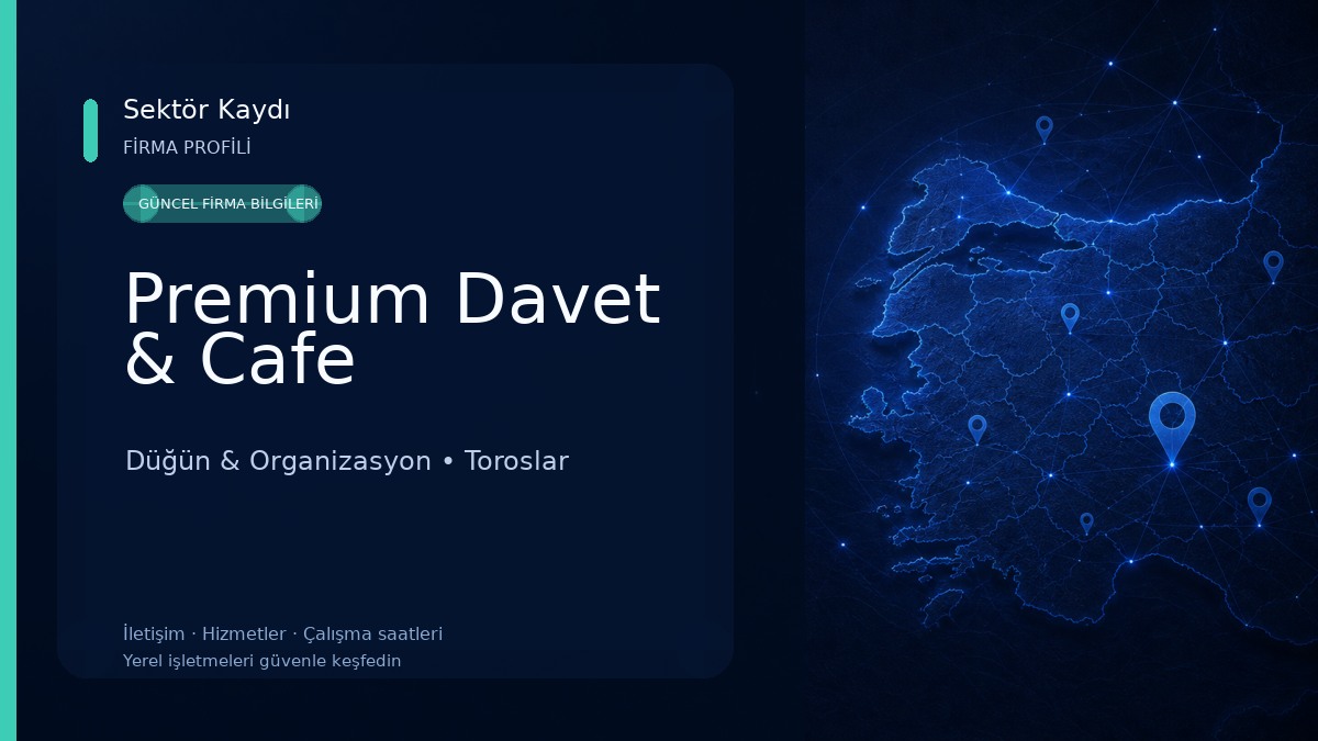 Premium Davet & Cafe Düğün & Organizasyon