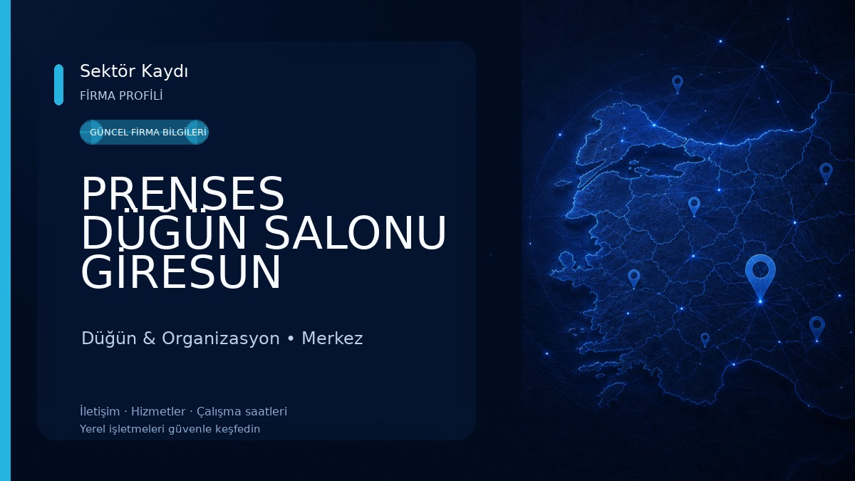 PRENSES DÜĞÜN SALONU GİRESUN