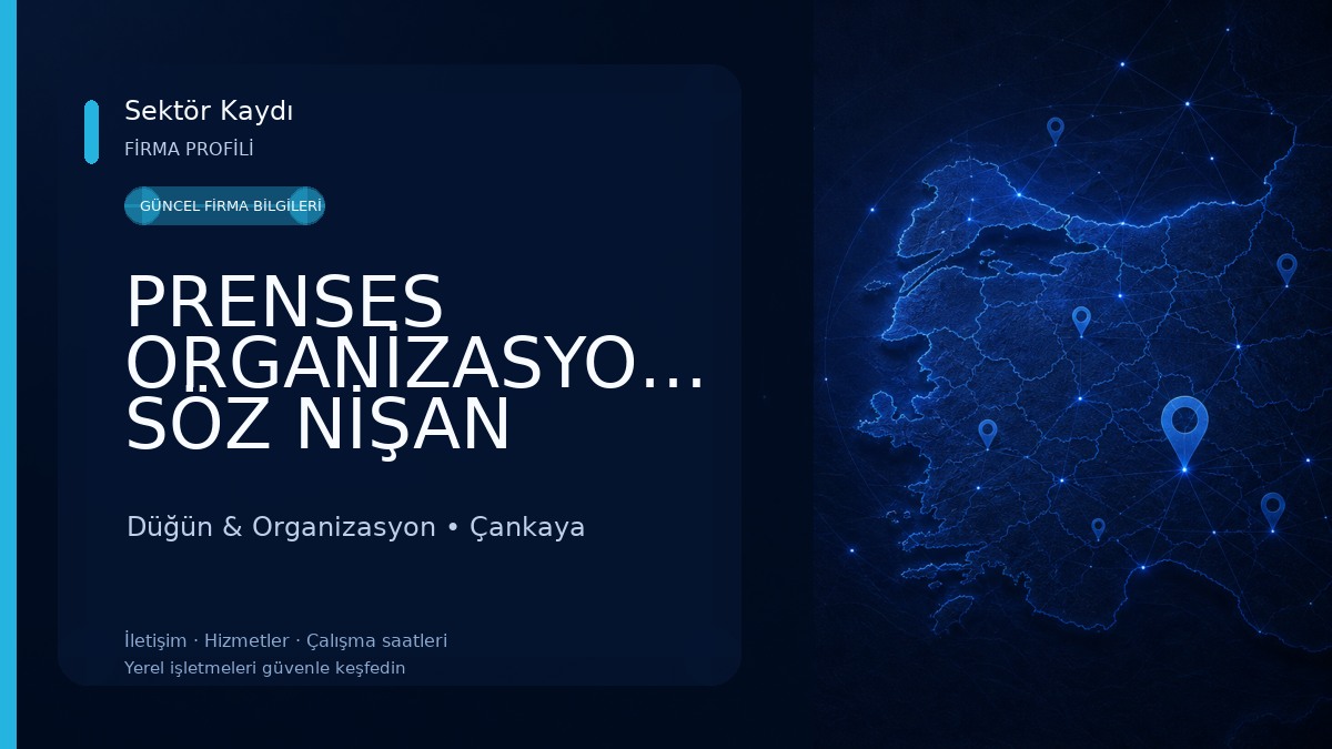 PRENSES ORGANİZASYON- SÖZ NİŞAN DÜĞÜN DOĞUM GÜNÜ ORGANİZASYONU Düğün & Organizasyon